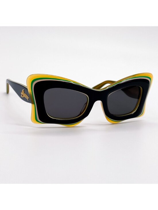 NEW LOEWE SUNGLASSES LW40140U 20A MULTICOLOR GRAY WOMEN EYEWEAR